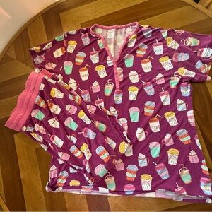 Little Sleepies Berry Print Pajamas FLAW bamboo